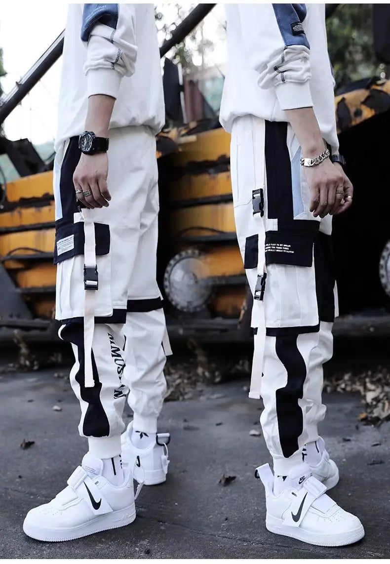 New Streetwear Men's Multi Pockets Cargo Harem Pants