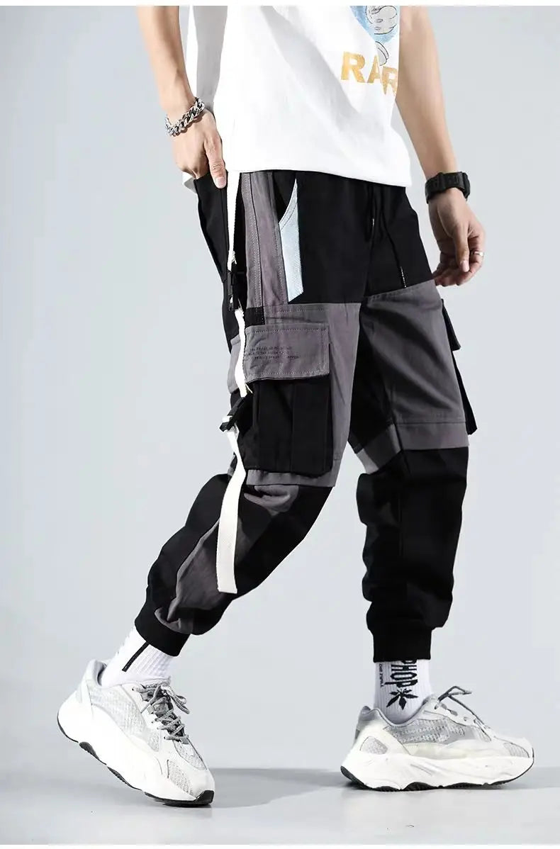 New Streetwear Men's Multi Pockets Cargo Harem Pants