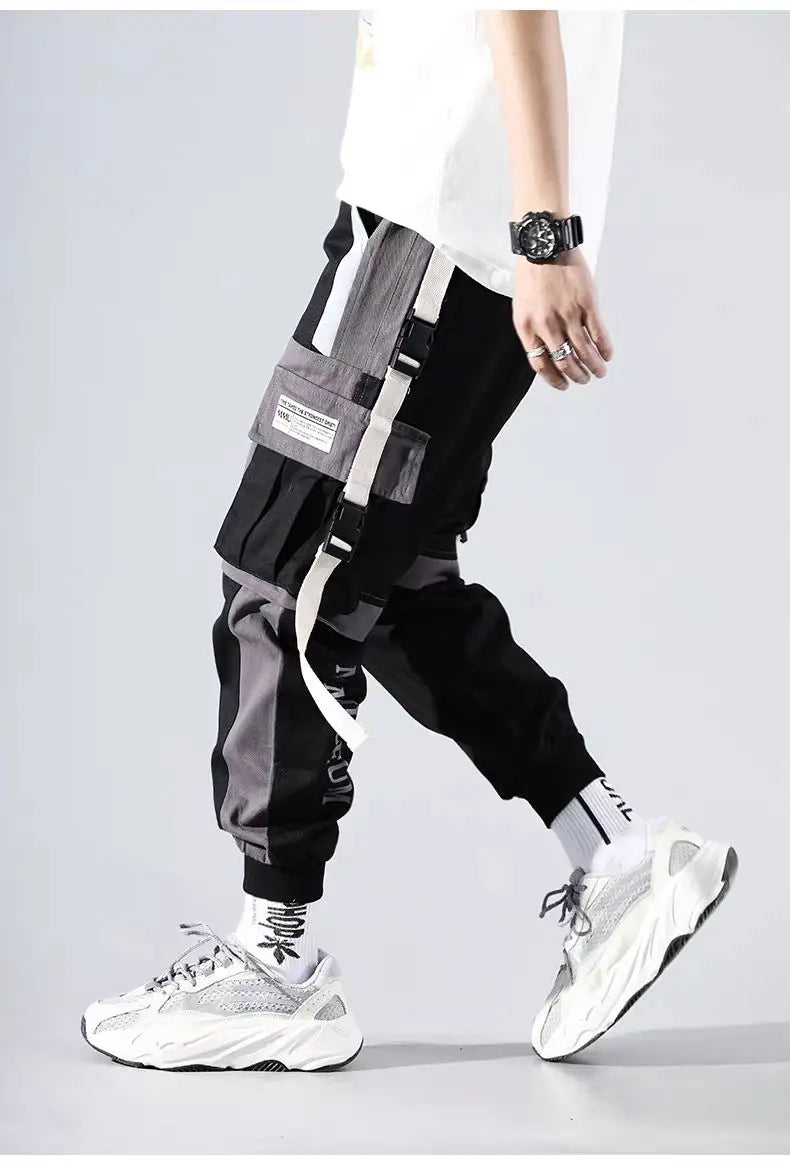 New Streetwear Men's Multi Pockets Cargo Harem Pants