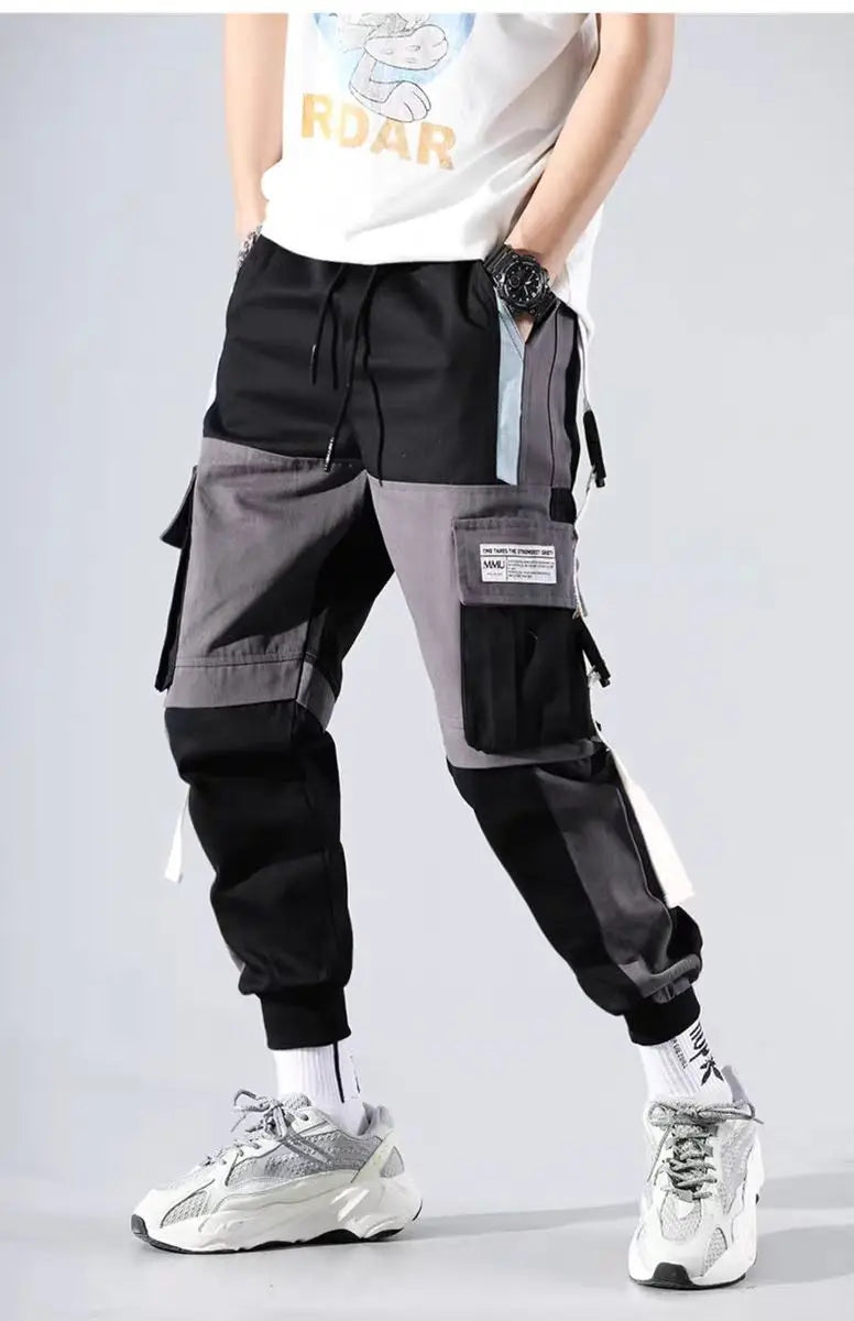New Streetwear Men's Multi Pockets Cargo Harem Pants