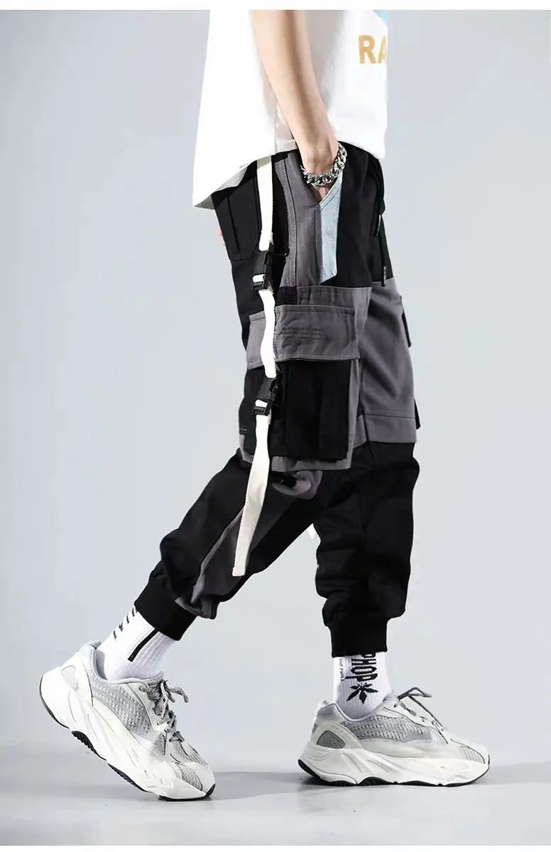 New Streetwear Men's Multi Pockets Cargo Harem Pants
