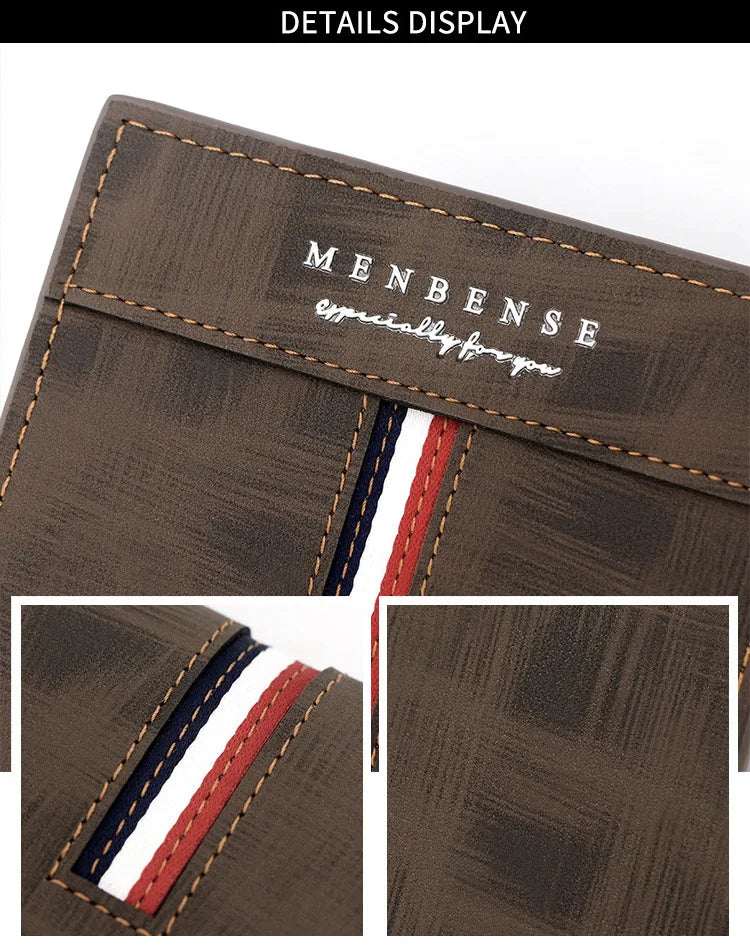 New Short Men Wallets Slim Card Holder