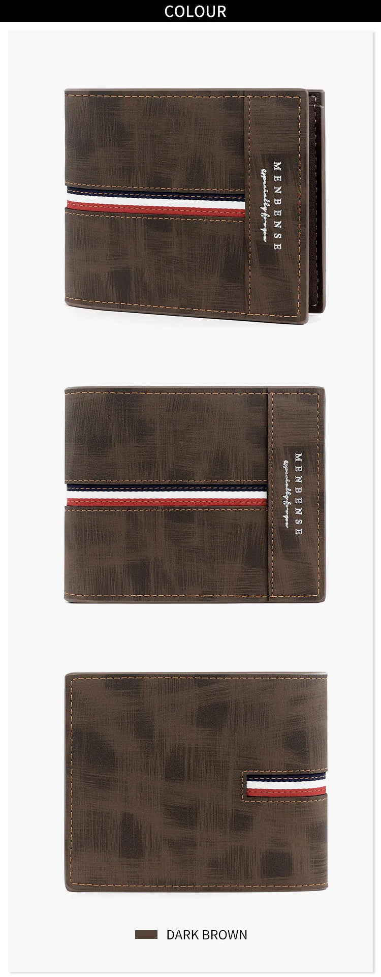 New Short Men Wallets Slim Card Holder