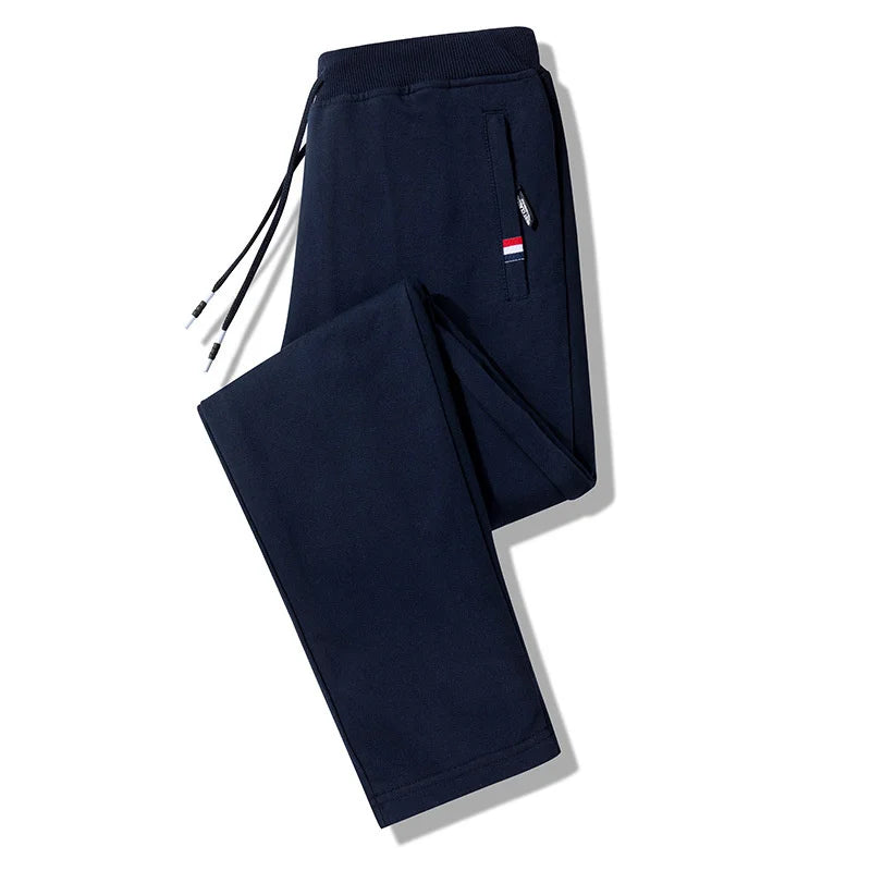 Elastic Waist Sweatpants Cotton Trousers