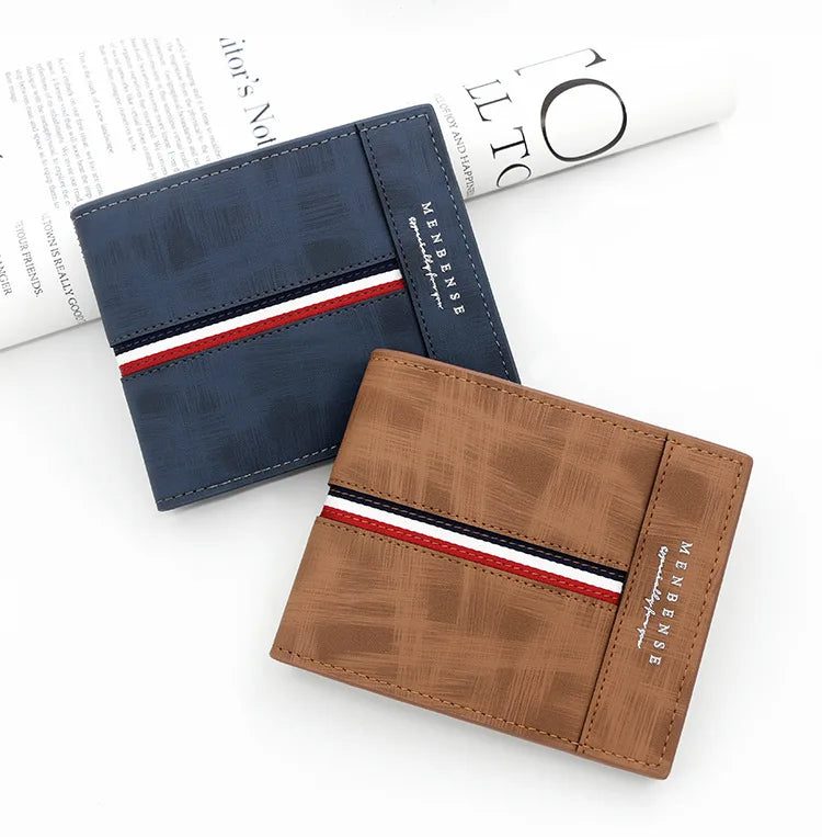 New Short Men Wallets Slim Card Holder