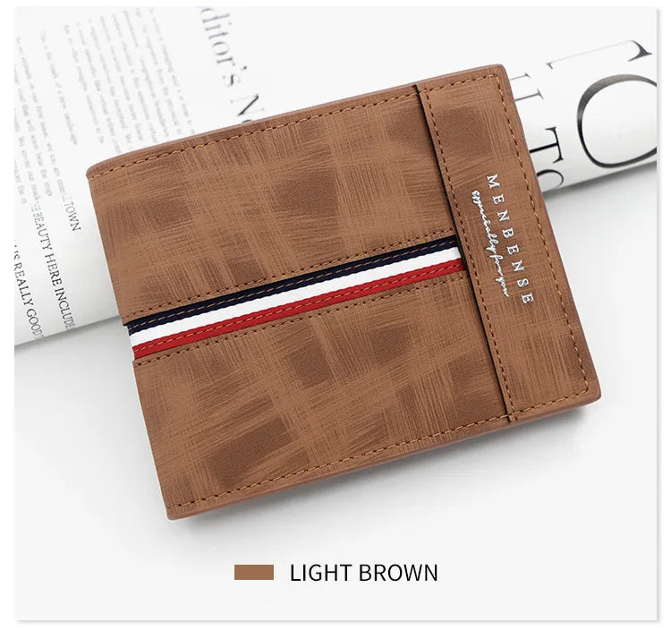 New Short Men Wallets Slim Card Holder
