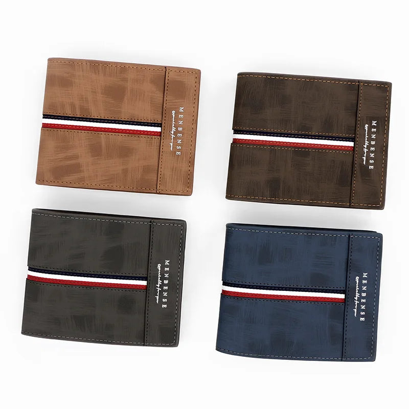 New Short Men Wallets Slim Card Holder