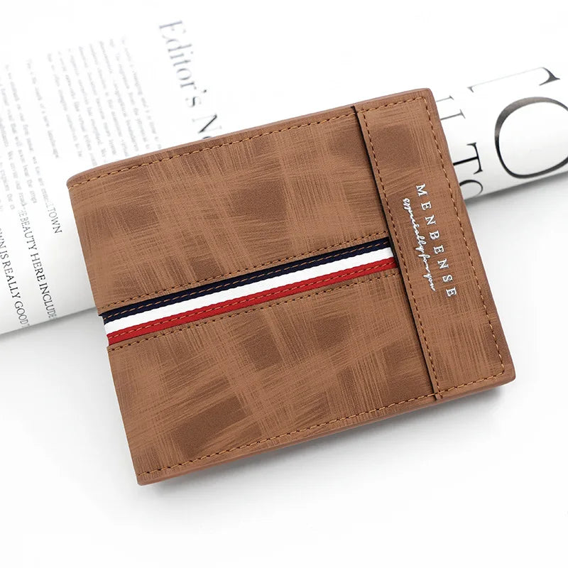New Short Men Wallets Slim Card Holder