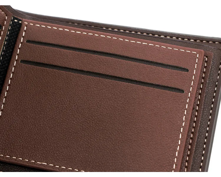 New Short Men Wallets Slim Card Holder