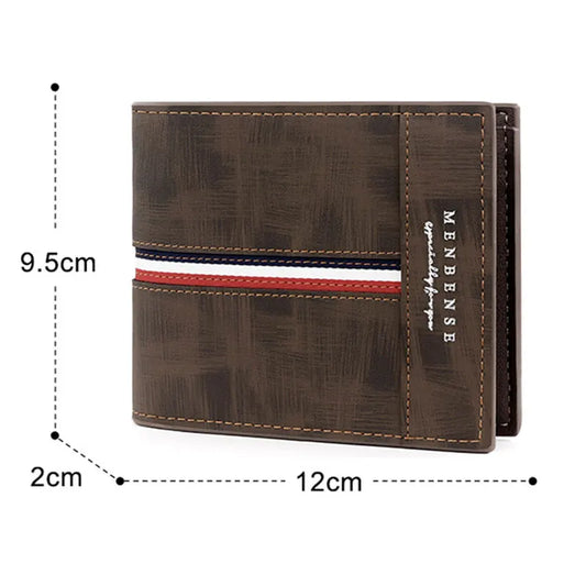 New Short Men Wallets Slim Card Holder