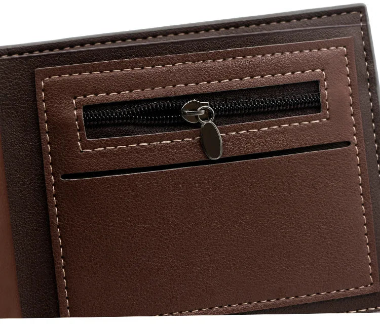 New Short Men Wallets Slim Card Holder
