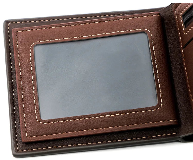 New Short Men Wallets Slim Card Holder