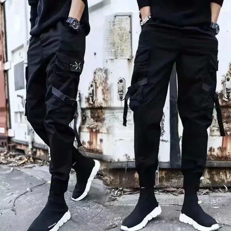 New Streetwear Men's Multi Pockets Cargo Harem Pants