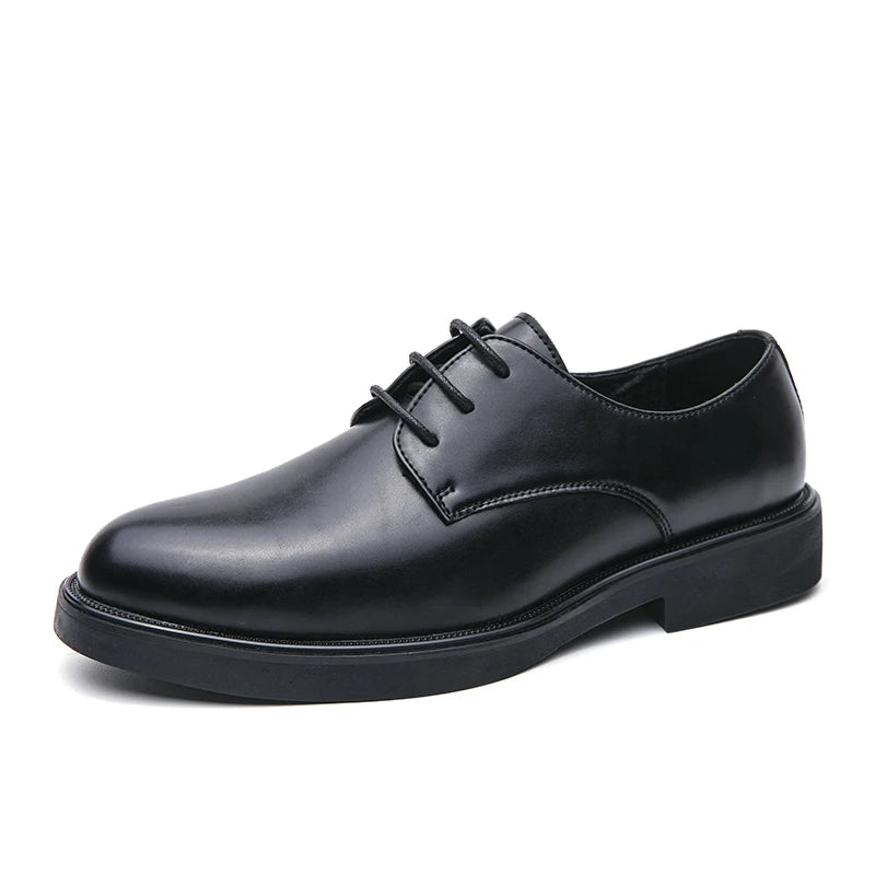 Classic Italy Pointed Toe Leather Shoes