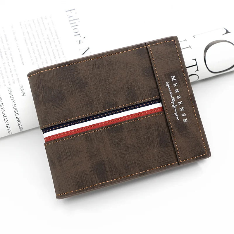 New Short Men Wallets Slim Card Holder