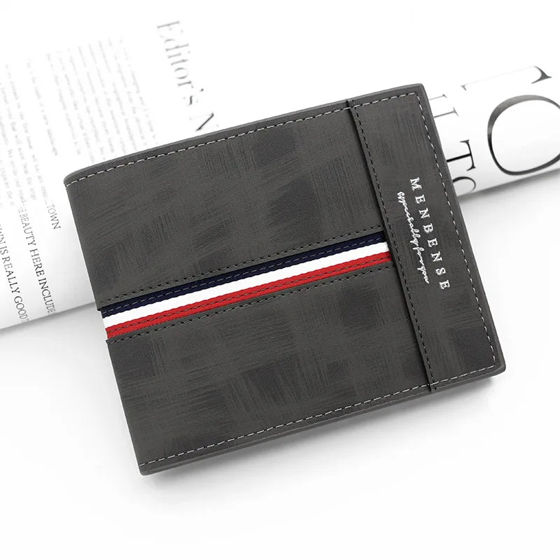 New Short Men Wallets Slim Card Holder