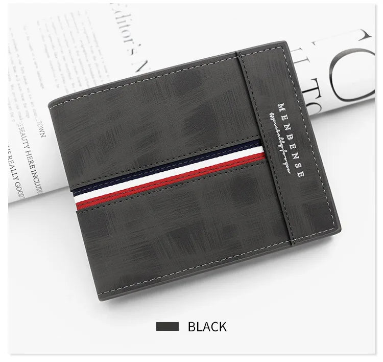 New Short Men Wallets Slim Card Holder