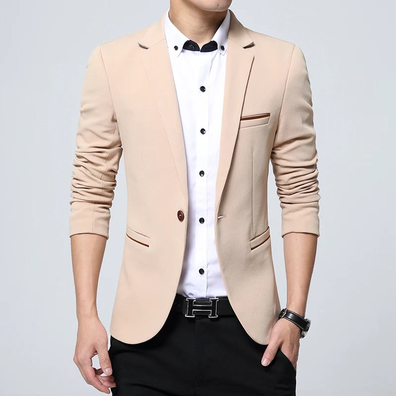 Men's Sport Coat Casual Business Blazer