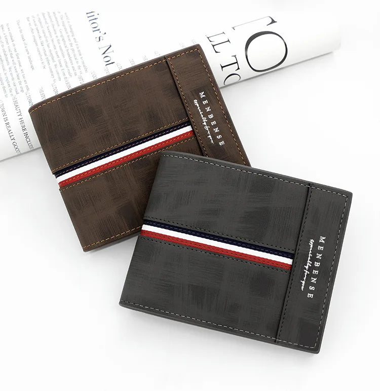 New Short Men Wallets Slim Card Holder