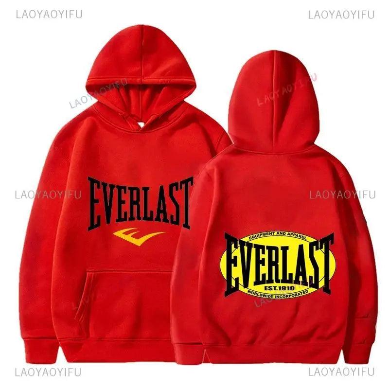 Everlast Men's Hoodies Fashion Long Sleeve Printing Sweatshirt