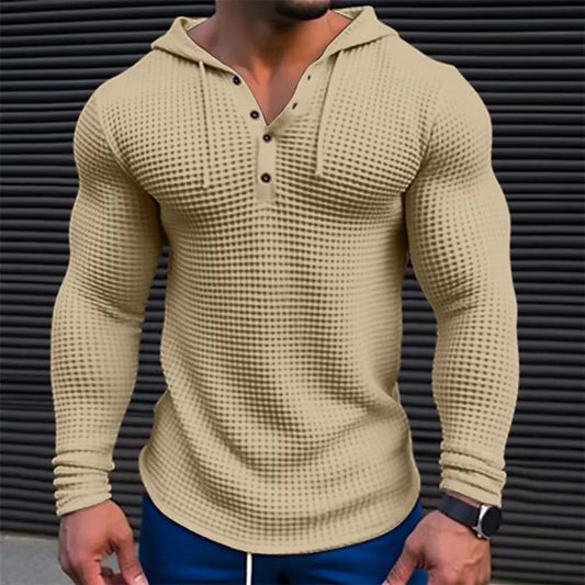 Spring Solid Color Slim Fit Long Sleeved T-shirt