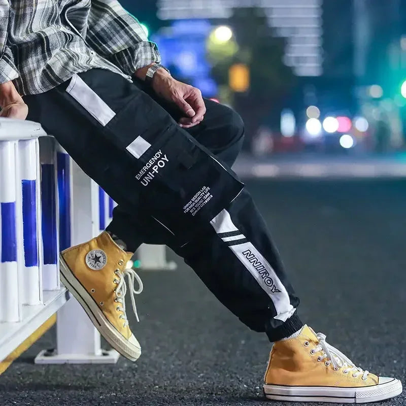 New Streetwear Men's Multi Pockets Cargo Harem Pants
