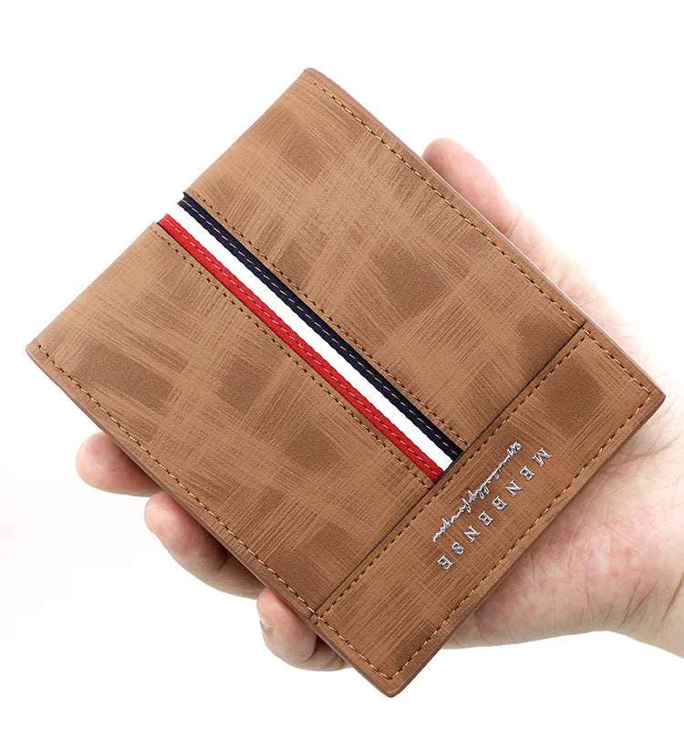 New Short Men Wallets Slim Card Holder