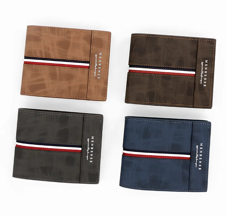 New Short Men Wallets Slim Card Holder