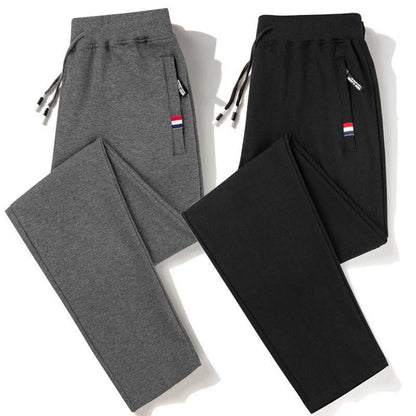 Elastic Waist Sweatpants Cotton Trousers