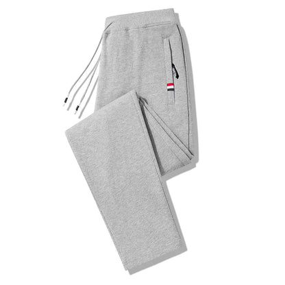 Elastic Waist Sweatpants Cotton Trousers