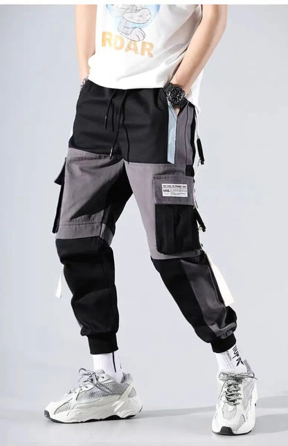 New Streetwear Men's Multi Pockets Cargo Harem Pants