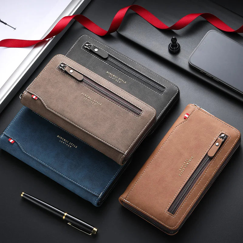 New fashion men's zipper wallet