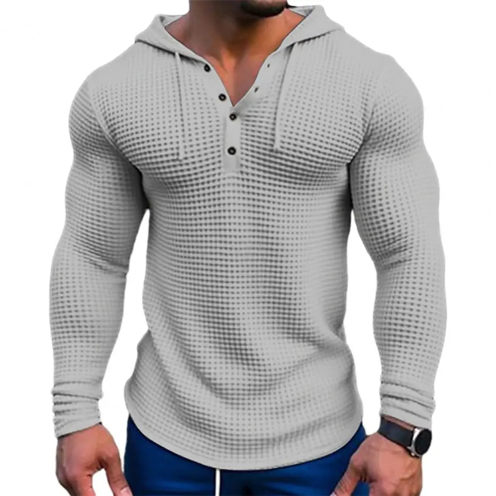 Spring Solid Color Slim Fit Long Sleeved T-shirt