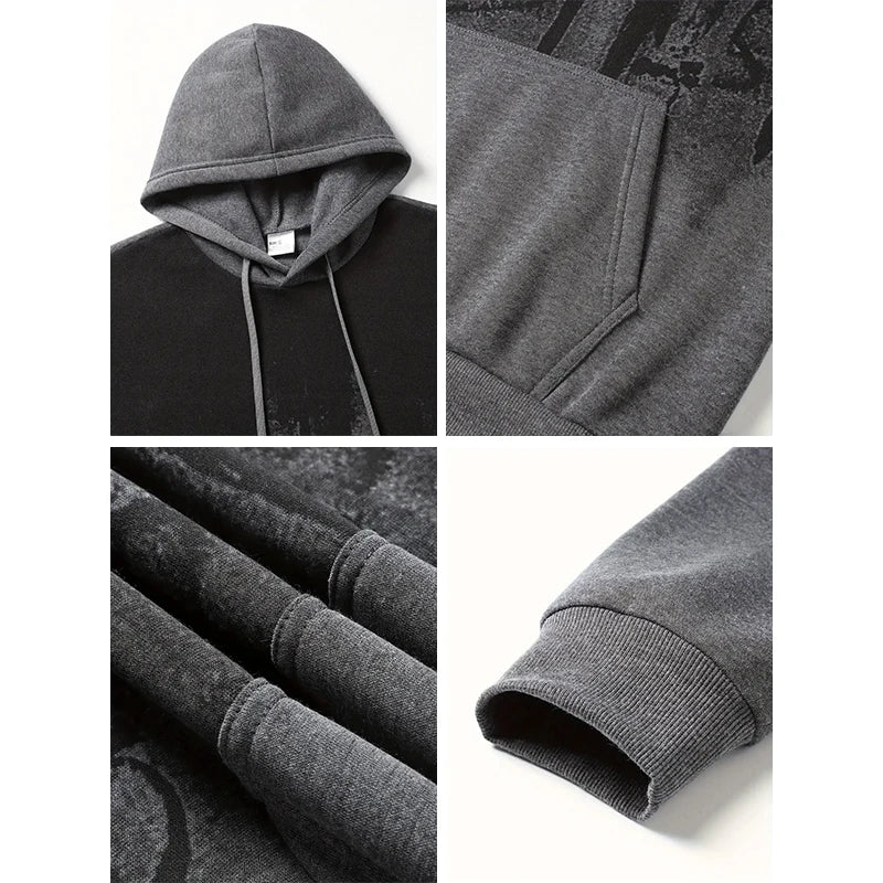 Italy Fashion Men Hooded Sweatshirts
