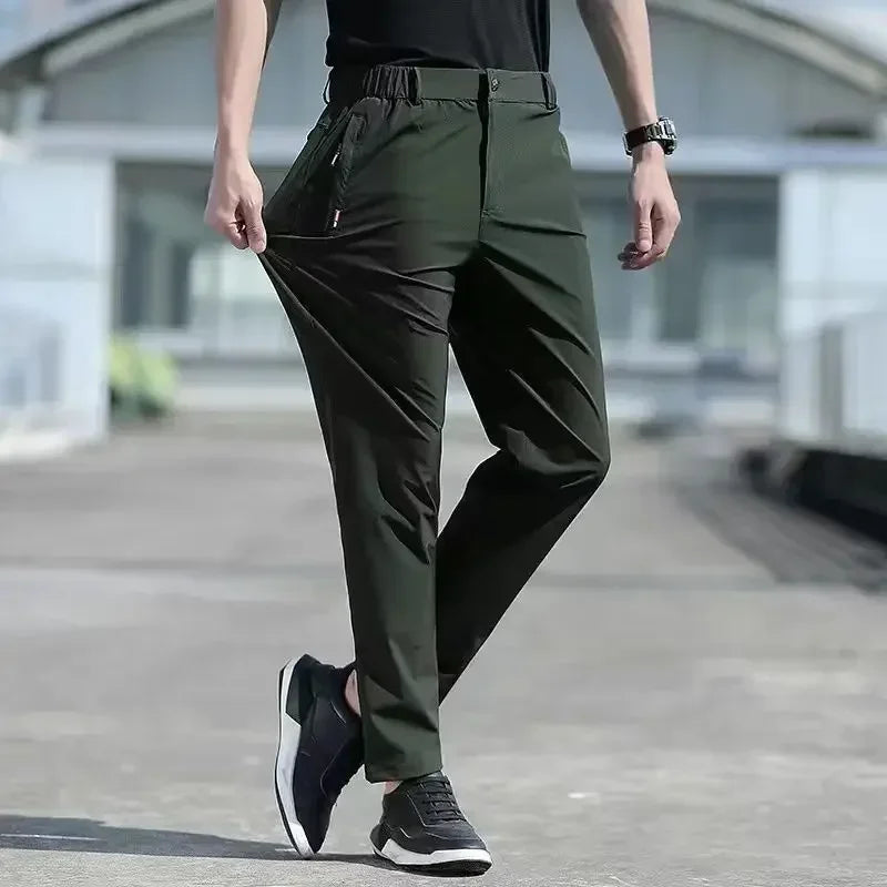 Ice Silk Men's Summer Pants