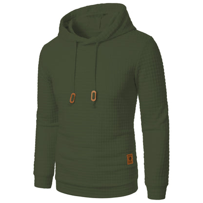 Long sleeve hoodie, warm color hooded sweatshirt coat