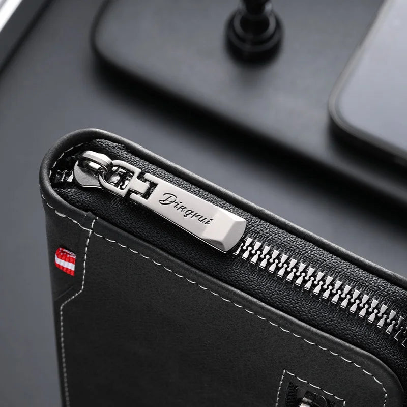 New fashion men's zipper wallet
