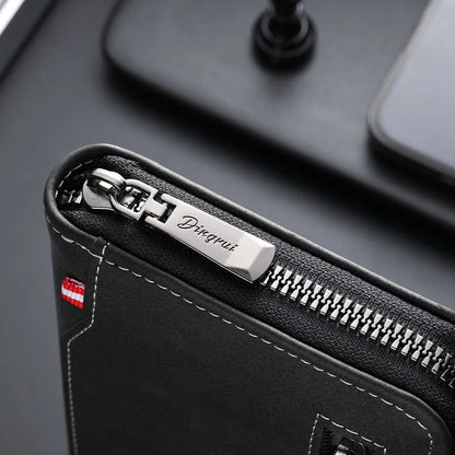 New fashion men's zipper wallet