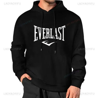Everlast Men's Hoodies Fashion Long Sleeve Printing Sweatshirt
