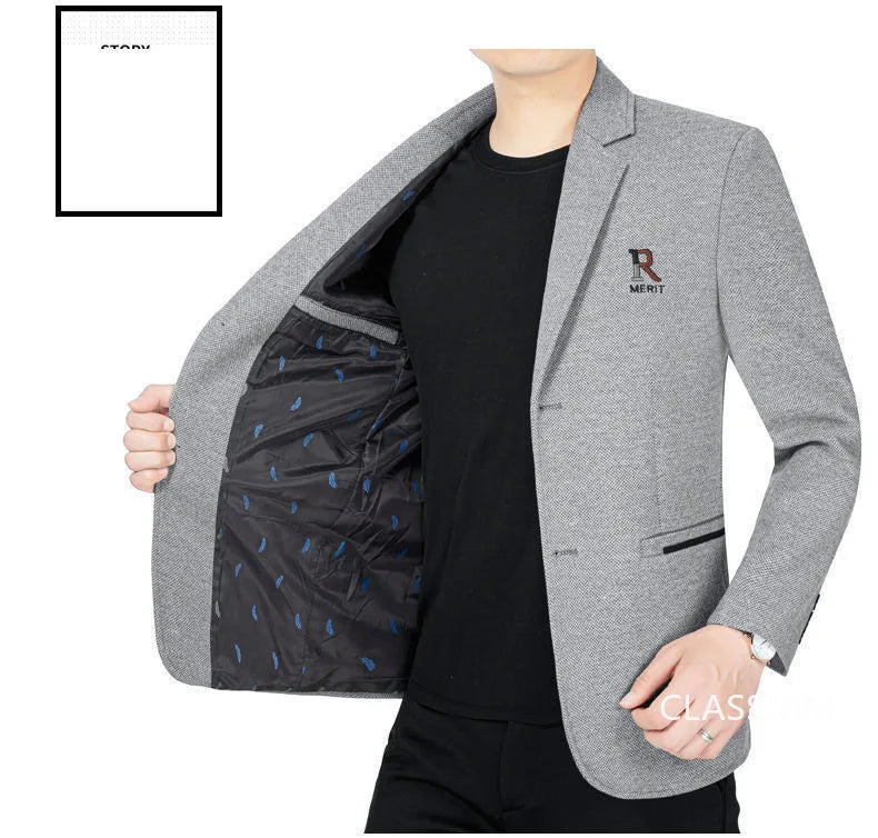 Casual Cashmere Blazers Suits Jackets