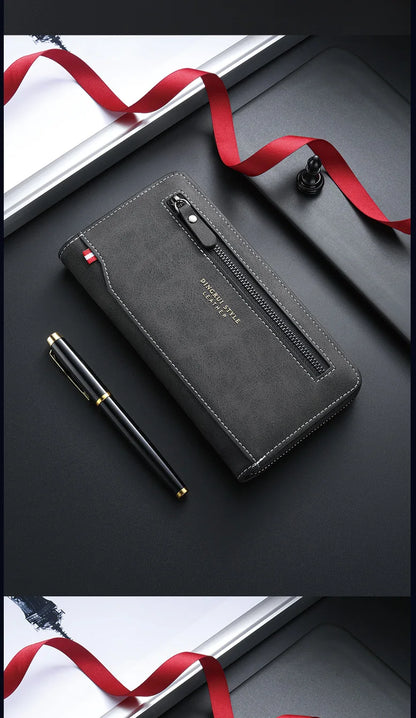 New fashion men's zipper wallet