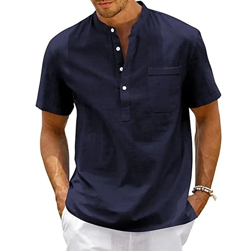 Men's Casual Slim Fit Polo Shirt