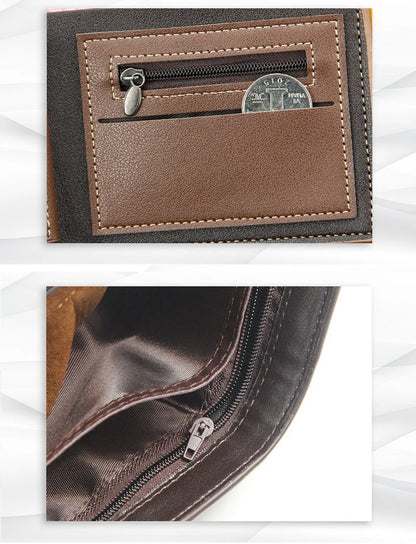Short Men Wallets Slim Classic Coin Pocket Photo Holder