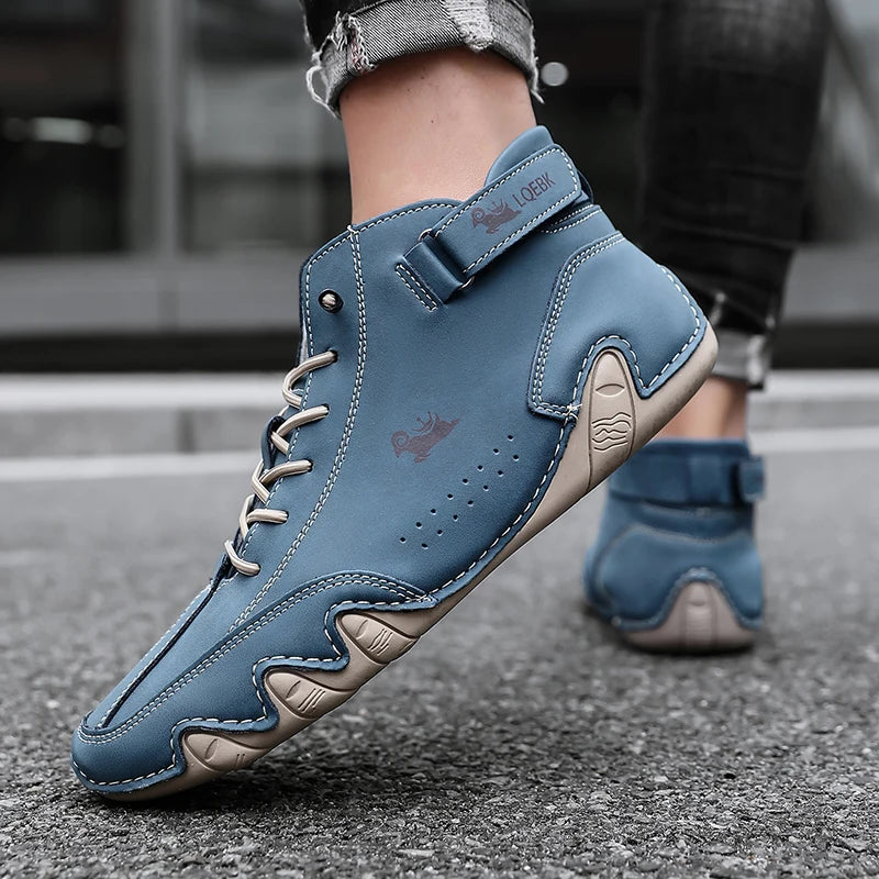 Leather Casual Shoes Sneakers for Men