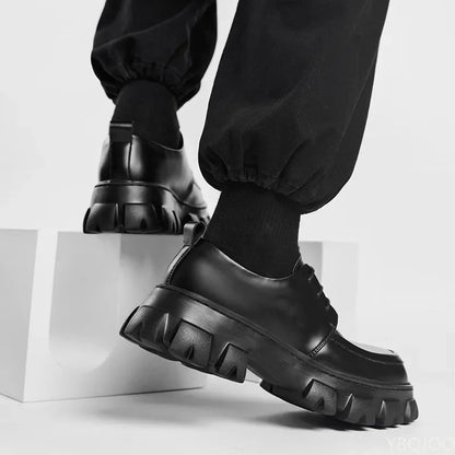 New Chunky Platform Retro Work Shoes