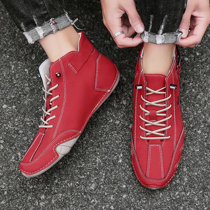 Leather Casual Shoes Sneakers for Men