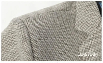 Casual Cashmere Blazers Suits Jackets