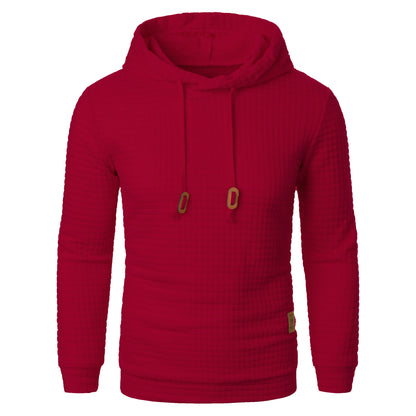 Long sleeve hoodie, warm color hooded sweatshirt coat