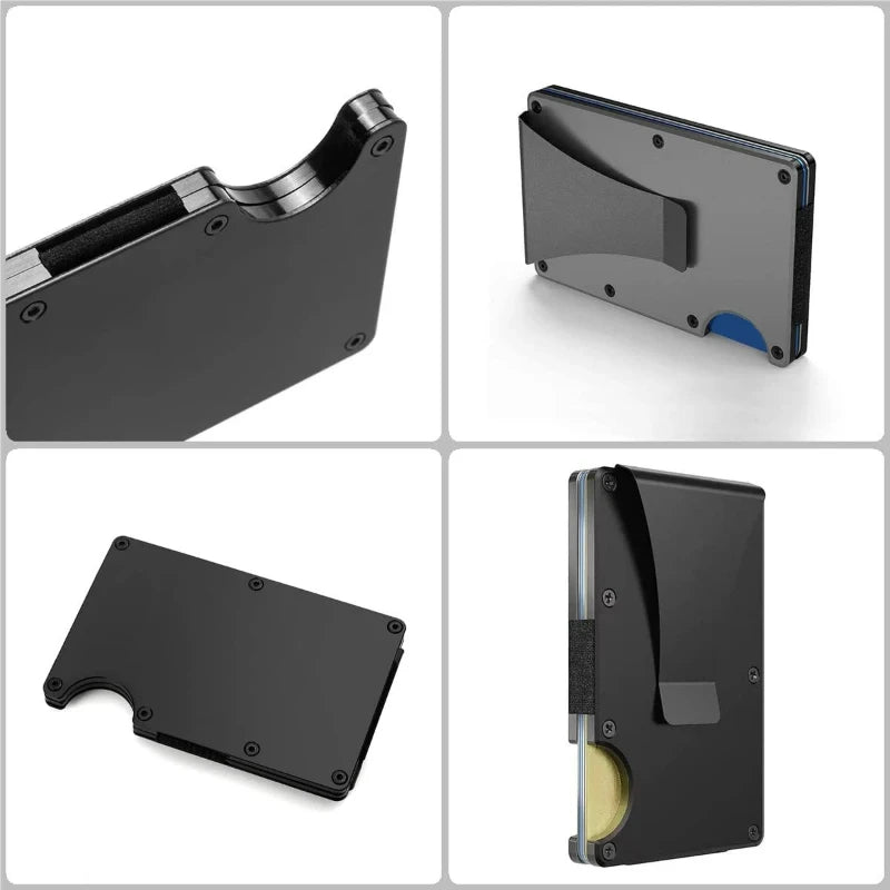 Slim Wallet For Men - Front Pocket RFID Blocking Minimalist Wallet