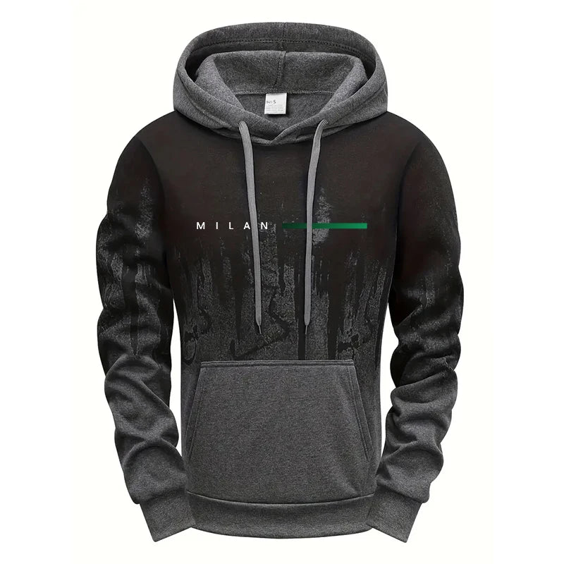 Italy Fashion Men Hooded Sweatshirts